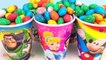 M&M Surprise Cups Disney TMNT Toy Story Hello Kitty Learn Colors Play Doh Dorami Animals Molds Kids-8t