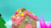 DIY Poppy   Branch Trolls Rainbow Candy Christmas Gingerbread House  Kit - Cookieswirlc Video-Die