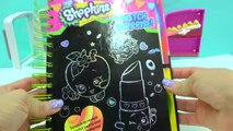 Shopkins Sketch Surprise Scratch Drawing Art Book Scratching Frozen Season 1 SPK-8x8d