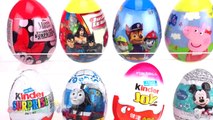 Super Surprise Eggs Kinder Surprise Kinder Joy Disney Mickey Mouse Peppa Pig Paw Patrol For Kids-FoDc-H