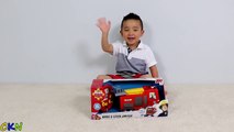 Fireman Sam Drive & Steer Jupiter Remote Control Fire Engine Toy Unboxing And Testing Ckn Toys-R0b2JAQI