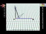 How to draw to perpendicular bisector of a line-dKh