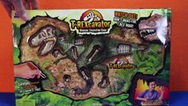 T-REX Cavator Dinosaur Game _ Excavate T-Rex Dinosaur Bones Like Operation Board Game Video-7s