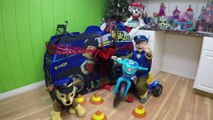 BIGGEST PAW PATROL SURPRISE TOYS BOX Opening PawPatrol Eggs Toy Surprises Tricycle Ride-On Tracker-25CN
