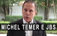João Doria fala sobre a crise política e as delações da JBS contra o Presidente Michel Temer