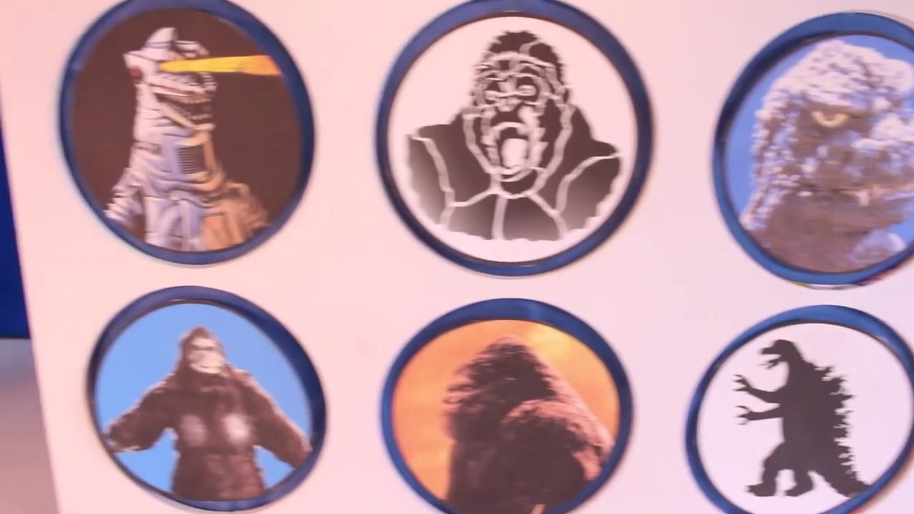 KING KONG vs GODZILLA GAME Kong Skull Island   Godzilla Surprise Toys Slime Wheel Kids Games-t_lxUgn5