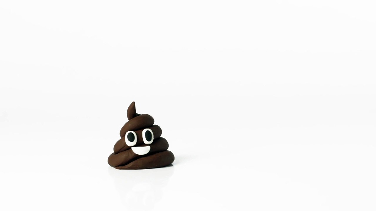 Emoji Poop or Ice Cream Play Doh Stop Motion video emoji poo claymation chocolate ice cream-NYw