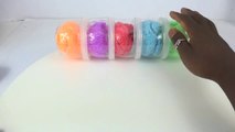 DIY Kinetic Foam Hello Kitty VS Kinetic Sand Hello Kitty VS Play Doh Finger Family Learn Colors-7osOhuL