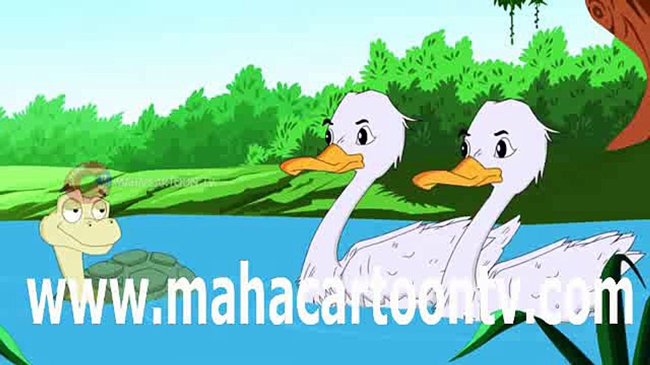 Panchtantra ki Kahaniyan in Hindi _ Kachhua aur Hans _ Talkative Tortoise_(new)