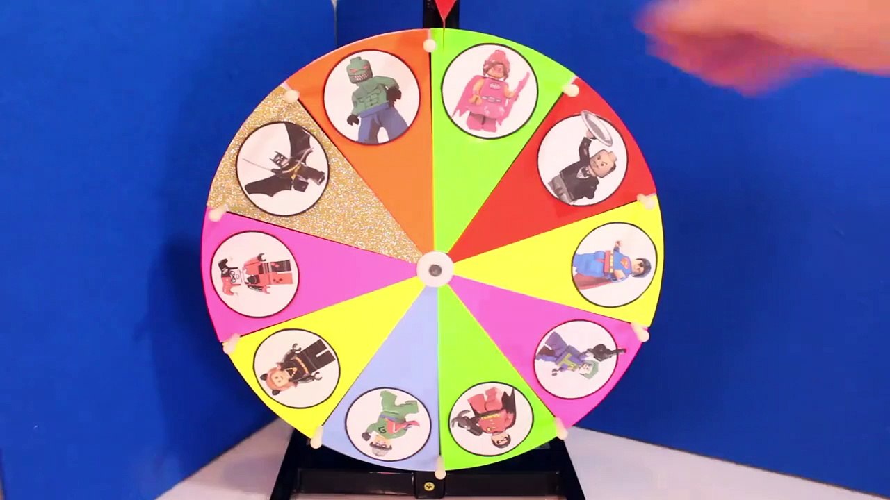LEGO BATMAN MOVIE TOYS Slime Wheel Game _ Surprise LEGO BATMAN Blind Bags TOYS Kids Games--j3H0UC