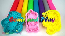 Learn Colors Play Doh Modelling Clay Pororo and Friends Surprise Toys Kinder Joy Paw Patrol Eggs-Y3y