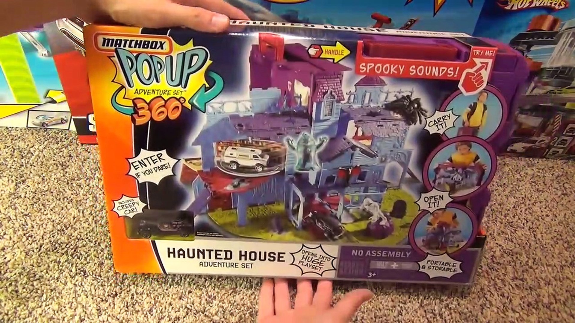 matchbox haunted house adventure set