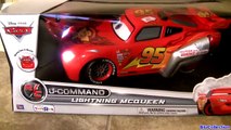 CARS 2 U-Command Lightning McQueen with Smoking Tailpipes Lights n Sounds R_C Water Toy-tE5