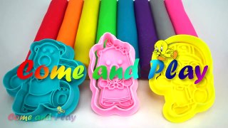 Learn Colors Play Doh Modelling Clay Pororo and Friends Surprise Toys Kinder Joy Paw Patrol Eggs-Y3yWTT