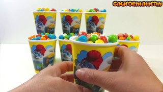 Bubble Gum Balls Surprise Toys For Kids The Smurfs Scary-Y7qz