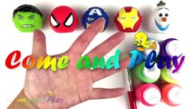 Children Music Finger Family Nursery Rhymes Superheroes Learn Colors Play Doh Strawberry Fun Kids-xK