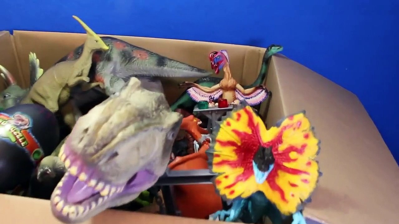 DINOSAURS What's in the Box Toy Dinosaur GIVEAWAY CONTEST Win Dinosaurs   Surprise Eggs Video-U8y