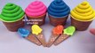Play Doh Cupcakes Surprise Toys Learn Colors with Playdough Modelling Clay Fun and Creative for Kids-9E5