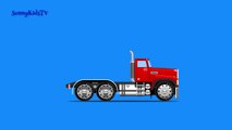 Trucks for kids. Truck Assembly. Cartoon. Video for children.-I0F