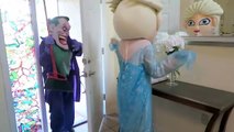 Frozen Elsa Loses Her Head! - Spiderman vs Frozen Elsa vs Joker - w_ Rainbow Hair - Disney Princess-52
