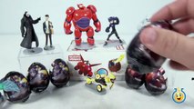Disney Big Hero 6 Chocolate Surprise Eggs & Deluxe Figurine Playset with GoGo Tomago & Surprise Toys--Nlkiefdl