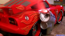 CARS 2 U-Command Lightning McQueen with Smoking Tailpipes Lights n Sounds R_C Water Toy-tE5