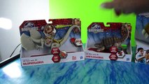Jurassic World toys dinosaur videos for children T-rex puppet Dilophosaurus Dimorphodon Ankylosaurus-HL2ahlj43