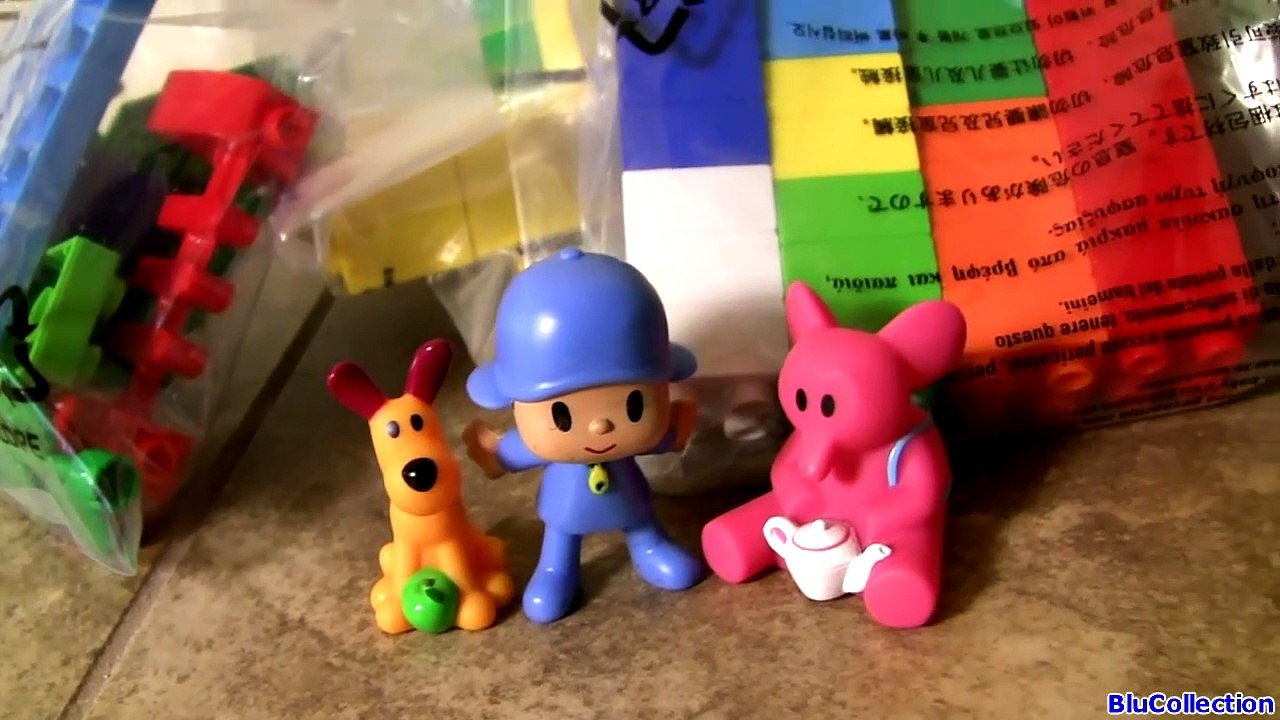 MegaBloks Pocoyo at the Zoo with Elly the Elephant - Parque Zoológico Juguete de Bloques-pcPOZb