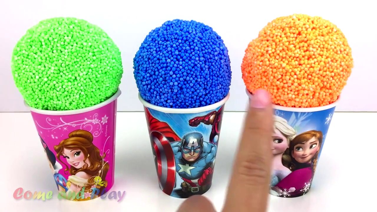 Super Surprise Play Foam Balls Surprise Toys Disney Kinder Joy Learn Colors Numbers Play Doh Ducks-VaV8uw_