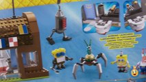 SpongeBob SquarePants Toys Mega Bloks Krusty Krab Attack Playset with Krabby Patty Launcher-I78tnes