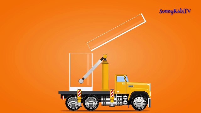 Trucks and cars cartoon for children Learn colors Police cars Compilation video for kids-p2K2