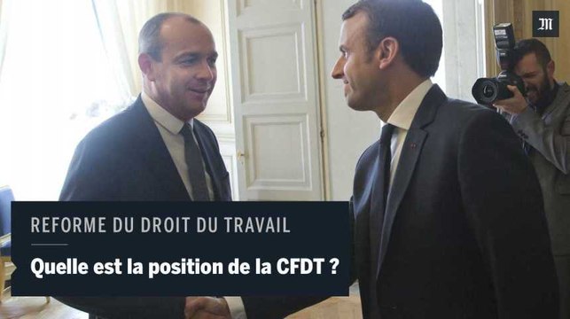 Laurent Berger : la CFDT ne veut pas se tirer la bourre avec les autres syndicats sur la réforme du droit du travail