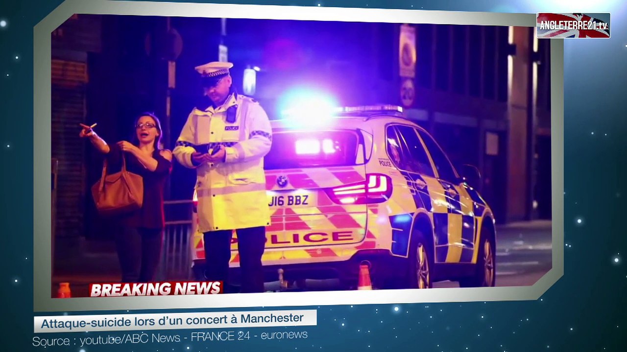 Attaque-suicide lors d’un concert à Manchester