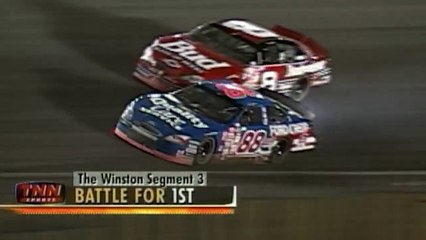 Dale Earnhardt Jr. wins the 2000 All-Star Race as a rookie