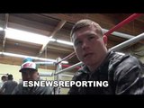 canelo alvarez on amir khan saying he will have more fans there fight night EsNews Boxing