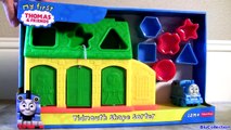 Thomas and Friends Pop Out Tidmouth Shape Sorter with Silly Faces Surprise Eggs-aa