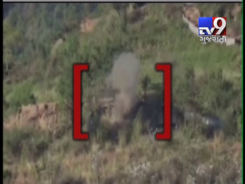 Indian Army destroys Pak posts in Nowshera, releases video - Tv9 Gujarati