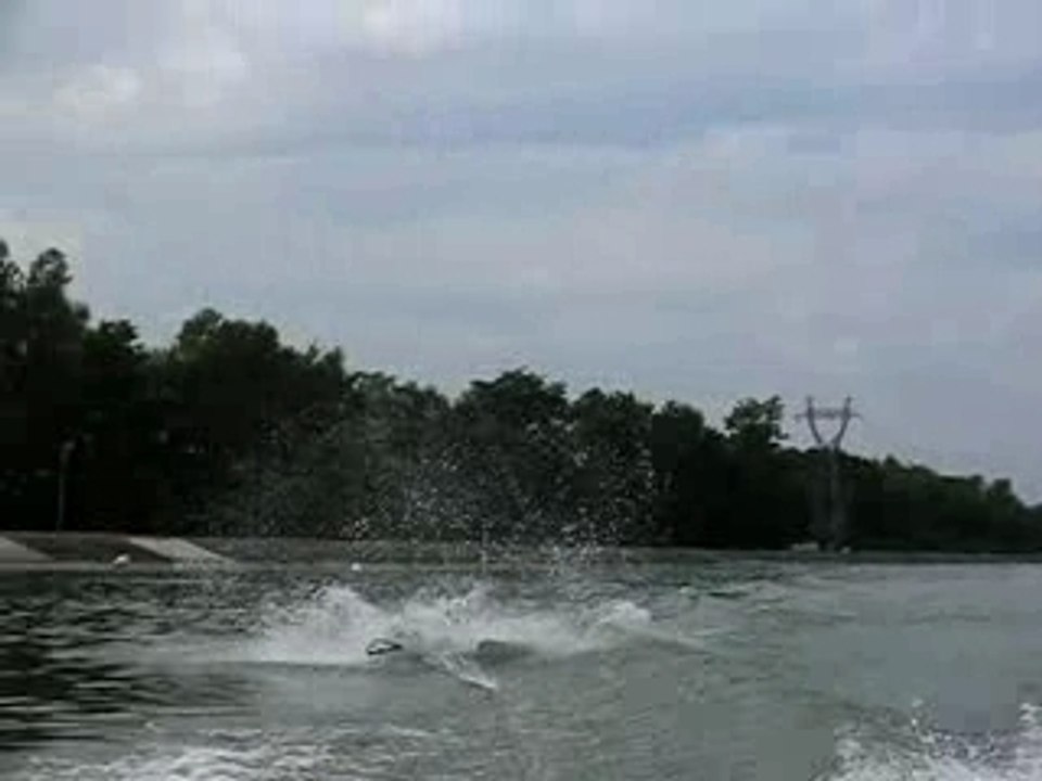 Gamelle en ski nautique