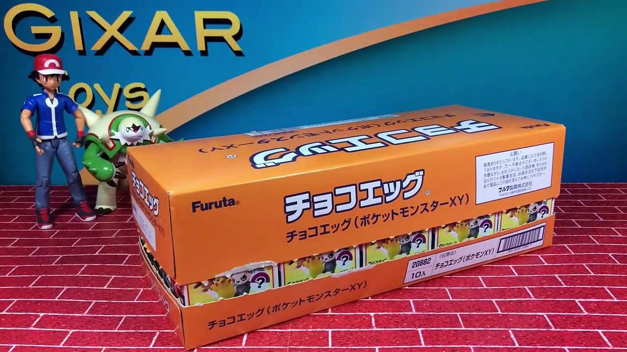 Pokemon XY Surprise Eggs - 10 Toys by Furuta Choco Egg-KEzaQlVu0