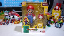 Super Mario S.H.Figuarts by Bandai With Mushroom, Coin and Mystery Box-oA8yP