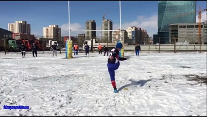 Amazing one _ Promotion of Snow Rugby _ Nice one _ Must watch _