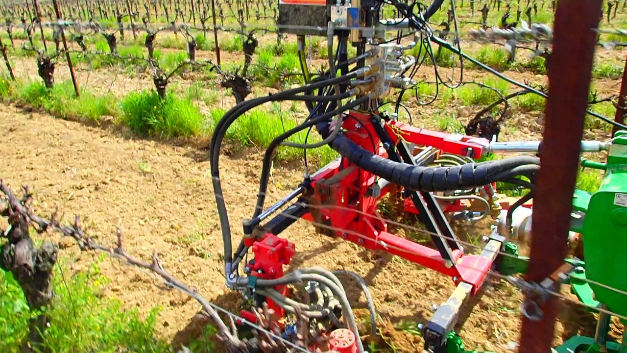 intercep naturagriff fonctionnant dans des limons.