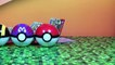 Pokemon Pokeball Surprise Toys 5 - Zygarde, Heracross, Menactric, Charizard X, Hawlucha-JoOga0
