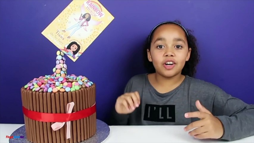 Surprise Rainbow Magic Book Smarties Chocolate Candy Cake - Toys AndMe Celebr