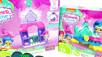 Nickelodeon SHIMMER And SHINE Mega Bloks Sets with Mix and Match Outfits-UM