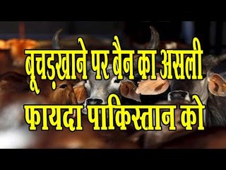 बूचड़खाने पर बैन का असली फायदा पाकिस्तान को॥UP Latest News||Daily News Express