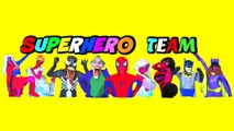 Superhero Superstars HAUNTED HOUSE - Spiderman vs Venom, Joker Girl, Kat Karmashian, Fat Superman-7mYka