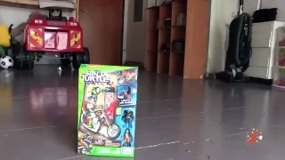 Teenage Mutant Ninja Turtles Mega Bloks Unboxing!TMNT Rocksteady Moto Attack &TMNT Movie Turtle Van-F6yyKxA6