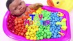 Nursery Rhymes Finger Song Baby Doll Bath Time DIY Colors Orbeez Polapo Ice Cream-shSs