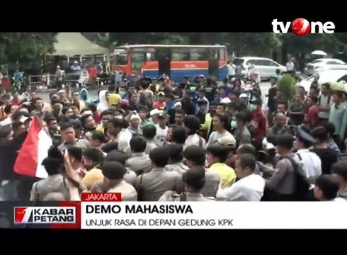 Tuntut KPK Selesaikan Kasus BLBI, Demo Mahasiswa Ricuh
